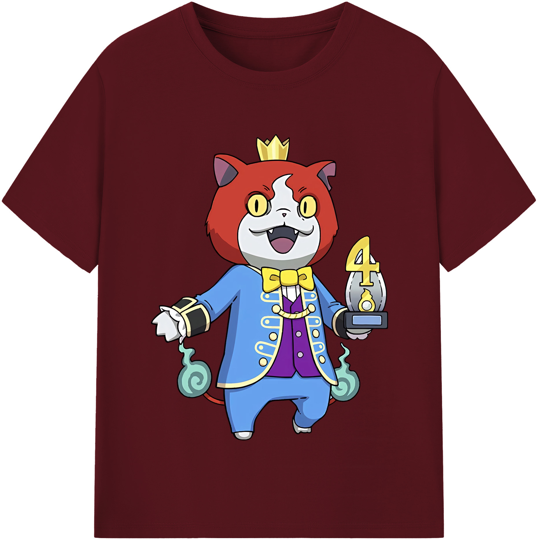 （画像用） 妖怪ウォッチ Yo-kai Watch 綿100％半袖Tシャツ（フロントプリント）
